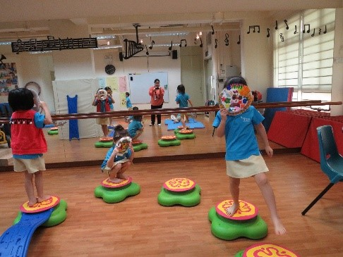 "Our Lion Dance Obstacle Course" - MOE Kindergarten @ Tampines
